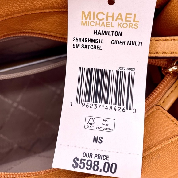 MICHAEL KORS Hamilton Small Satchel Crossbody - Picture 8 of 8